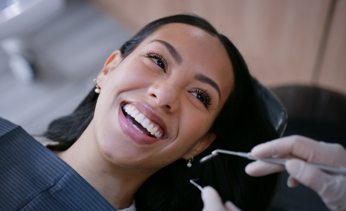 Patient ready for Cosmetic Dental Procedure in Brecksville, OH